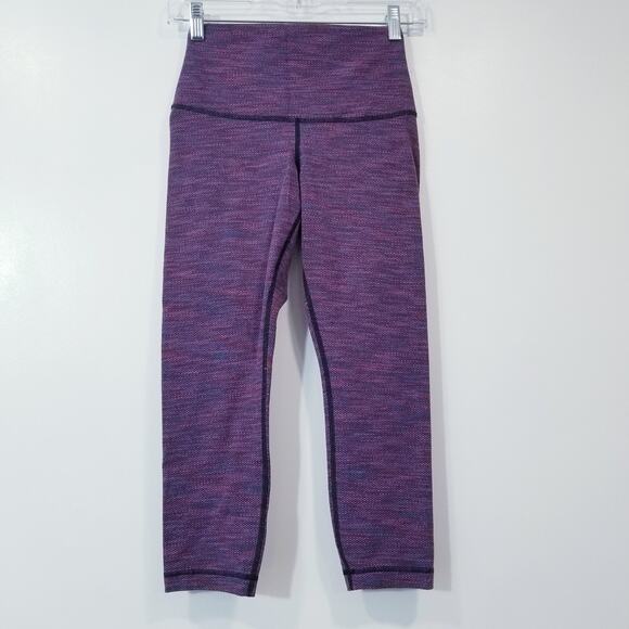 Lululemon Purple Yoga Capri - Picture 1 of 10